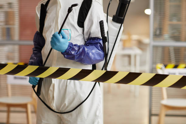 Professional Crime Scene Cleanup technician working in New Hyde Park, NY